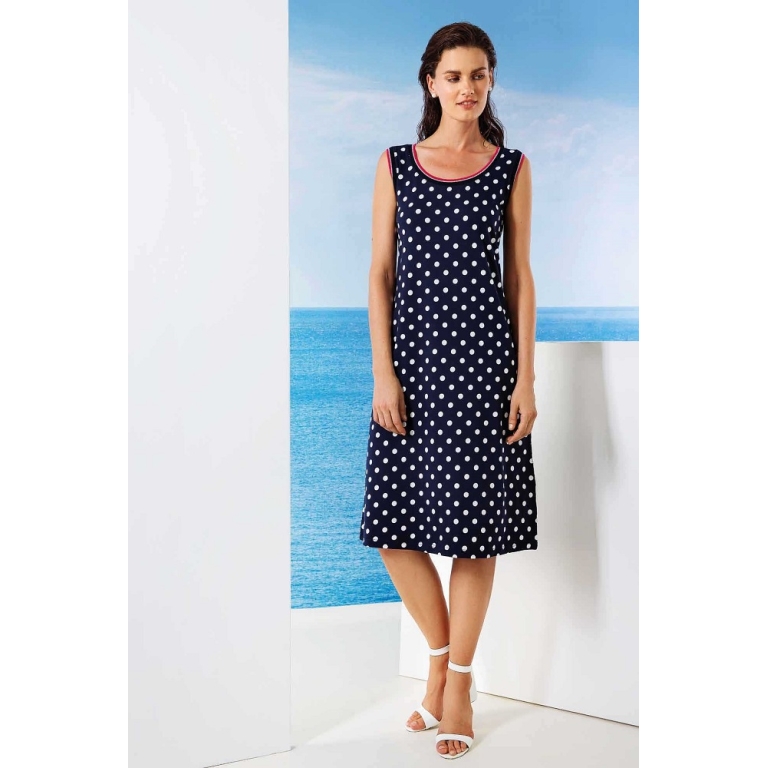 BEACHWEAR ΦΟΡΕΜΑ ΒΙΣΚΟΖ ΠΟΥΑ ΜΠΛΕ ΜΑΡΕΝ 6816