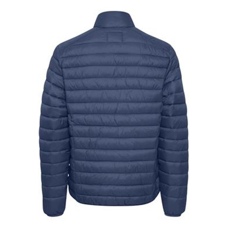 Ανδρικό puffer μπουφάν, καπιτονέ, ελαφρύ – μπλε ρουα σκούρο – BLEND