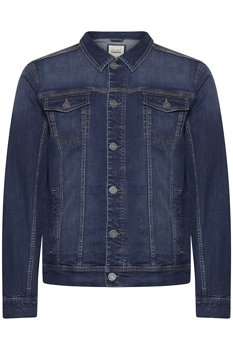 Αντρικό μπουφάν Jean ελαστικό με κουμπί - denim dark blue - BLEND