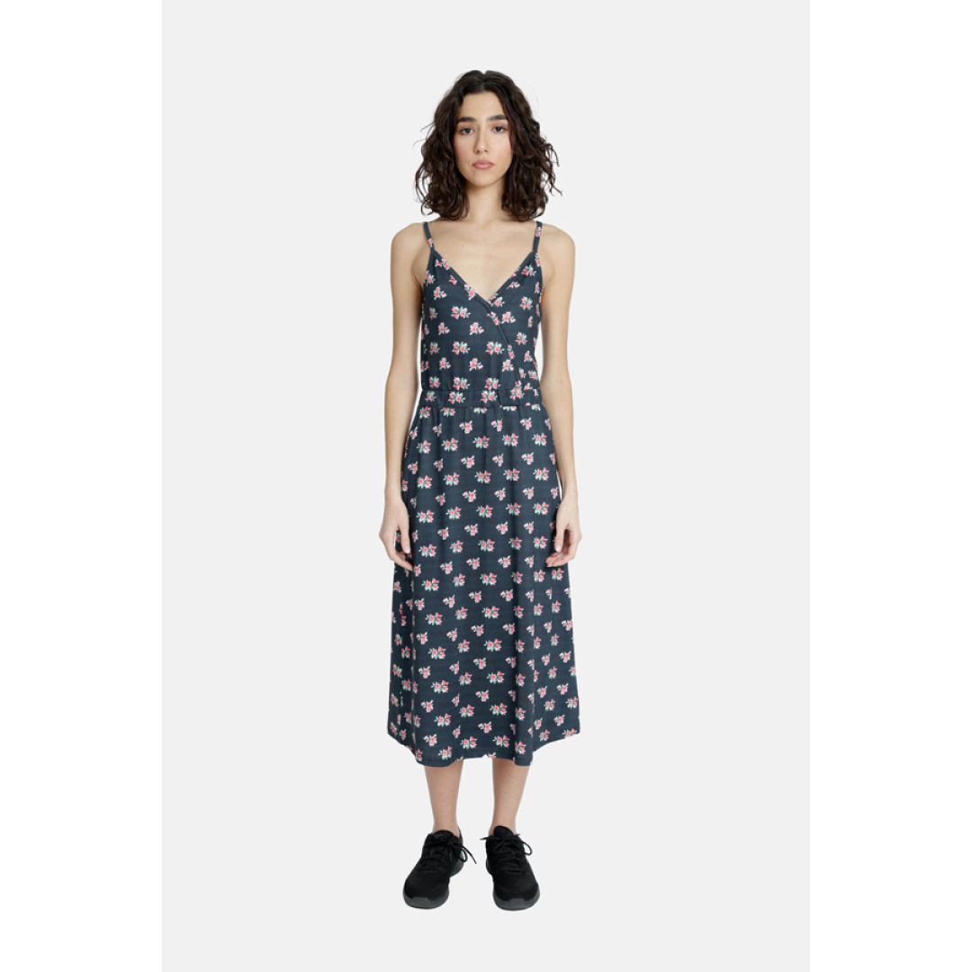 Γυναικείο φόρεμα slit floral - Βεραμάν - Paco & co