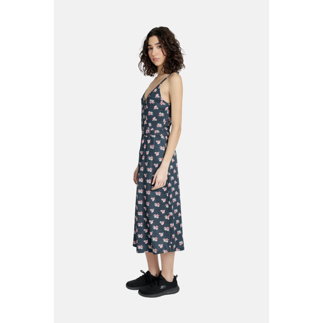 Γυναικείο φόρεμα slit floral - Βεραμάν - Paco & co