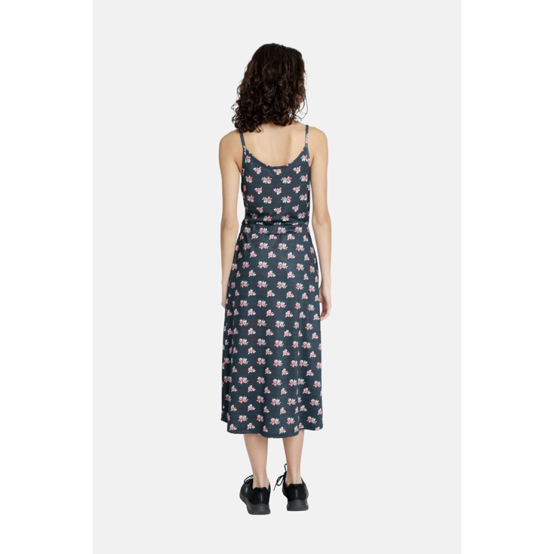 Γυναικείο φόρεμα slit floral - Βεραμάν - Paco & co