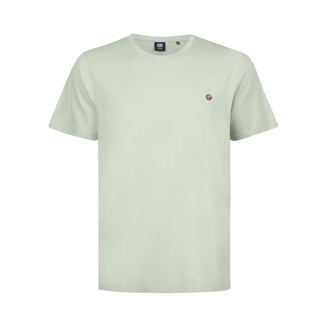 Ανδρικό t-shirt μακό, υπερμέγεθος – μέντα – Petrol Industries