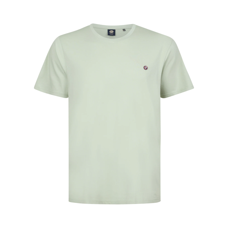 Ανδρικό t-shirt μακό, υπερμέγεθος – μέντα – Petrol Industries