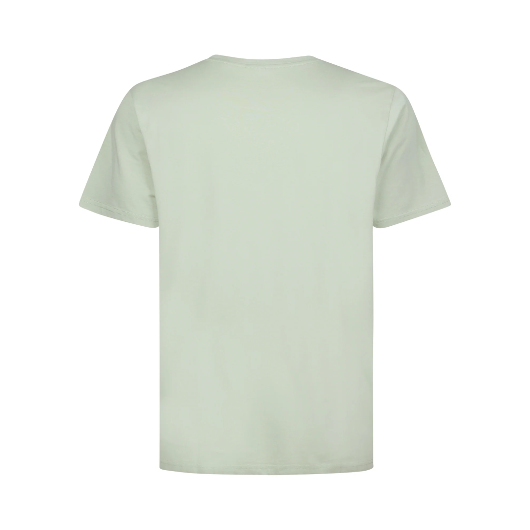 Ανδρικό t-shirt μακό, υπερμέγεθος – μέντα – Petrol Industries