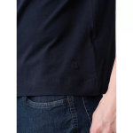 Ανδρικό t-shirt basic βαμβακόλυκρα - μπλε - HAMAKI HO
